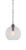 Toltec Lighting - 91-BN-4370 - One Light Pendant - Kimbro - Brushed Nickel