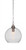 Toltec Lighting - 91-BN-4372 - One Light Pendant - Kimbro - Brushed Nickel