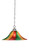 Toltec Lighting - 92-BN-767 - One Light Pendant - Chain - Brushed Nickel