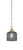 Toltec Lighting - 92-NAB-4612 - One Light Pendant - Zola - New Age Brass