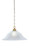 Toltec Lighting - 92-NAB-53815 - One Light Pendant - Chain - New Age Brass