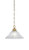 Toltec Lighting - 92-NAB-5931 - One Light Pendant - Chain - New Age Brass