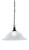 Toltec Lighting - 96-MB-53815 - One Light Pendant - Chain - Matte Black