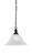 Toltec Lighting - 96-MB-5831 - One Light Pendant - Chain - Matte Black