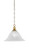 Toltec Lighting - 96-NAB-5831 - One Light Pendant - Chain - New Age Brass