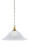 Toltec Lighting - 96-NAB-5881 - One Light Pendant - Chain - New Age Brass