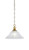 Toltec Lighting - 96-NAB-5931 - One Light Pendant - Chain - New Age Brass