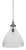 Toltec Lighting - 97-BN-4740 - One Light Pendant - Juno - Brushed Nickel