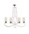 Kalco - 2669PS/1100 - Four Light Island Pendant - Grayson - Pearl Silver