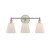 Kalco - 305033PN - Three Light Bath - Greenwich - Polished Nickel