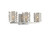Kalco - 308733SL - LED Bath - Bridgeport - Stainless Steel