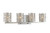 Kalco - 308734SL - LED Bath - Bridgeport - Stainless Steel