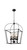 Kalco - 409352BM - Six Light Outdoor Pendant - Sutter - Smooth Matte Black
