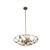 Kalco - 504752PAB - Eight Light Pendant - Esmeralda - Pearlized Antique Brass