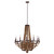 Kalco - 505272RM - 12 Light Chandelier - Beechwood - Royal Mahogany