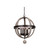 Kalco - 506850FG - Five Light Pendant - Harper - Florence Gold