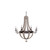 Kalco - 506872FG - Eight Light Chandelier - Harper - Florence Gold