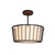Kalco - 507040BZ - Three Light Convertible Pendant - Semi Flush Mount - Pacifica - Bronze