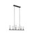 Kalco - 507760BI - Six Light Island Pendant - Allston - Black Iron