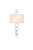 Kalco - 510620CSL - Two Light Wall Sconce - Carlyle - Champagne Silver Leaf