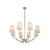 Sophia Six Light Chandelier (514372PN)