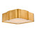 Kalco - 516343WB - Three Light Flush Mount - Lotus - Winter Brass