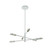 Kalco - 517971SBW - LED Chandelier - Concorde - Satin Brass and Matte White