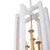 Duo Four Light Foyer Pendant (522251SGLW)