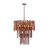 Kalco - 522355PAB - 11 Light Chandelier - Pelt - Pearlized Antique Brass