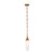 Kalco - 523911WGL - One Light Pendant - Bougainvillea - Warm Gold