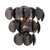 Kalco - 524622BN - Three Light Wall Sconce - UROKO - Black Nickel