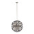Kalco - 525855BTS - 13 Light Pendant - ENTICE - Matte Black / Tarnish Silver
