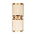 Kalco - 526821PABMG - Two Light Wall Sconce - Button - Pearlized Antique Brass Modern Gold