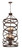 Kalco - 6608EZ - Eight Light Foyer Pendant - Eternity - Etruscan Bronze