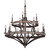 Kalco - 7040FG - 15 Light Chandelier - Coronado - Florence Gold