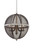Kalco - 7043FG - Eight Light Chandelier - Coronado - Florence Gold