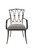 Kalco - 800402FG - Dining Arm Chair - Belmont - Florence Gold