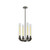 Alora - CH316004UBCR - Four Light Chandelier - Flute - Ribbed Glass/Urban Bronze