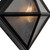 Cairo One Light Outdoor Wall Lantern (EW332511BKCR)