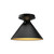 Alora - FM584507MB - One Light Flush Mount - Archer - Matte Black