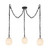 manufacturer_finish:Matte Black/Glossy Ribbed Opal Glass