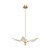 Alora - PD321105NB - LED Pendant - Flora - Natural Brass