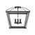 Alora - SF312204UB - Four Light Semi-Flush Mount - Manor - Urban Bronze