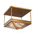 Cairo Four Light Semi Flush Mount (SF332919VBCR)