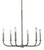 Framburg - 1055 PS - Six Light Chandelier - Moderne - Polished Silver