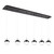 Kuzco Lighting - MP402801BC-06 - LED Pendant - Pluto - Black Chrome