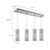 Champagne LED Pendant (MP4401CH-04)