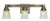 Framburg - 4773 SP/PN - Three Light Wall Sconce - Mercer - Satin Pewter with Polished Nickel