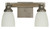 Framburg - 4782 SP/PN - Two Light Wall Sconce - Mercer - Satin Pewter with Polished Nickel
