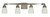 Framburg - 4784 SP/PN - Four Light Wall Sconce - Mercer - Satin Pewter with Polished Nickel